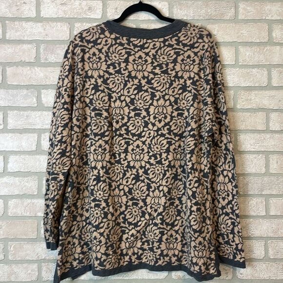 Lands End floral lightweight sweater size 2X - Picture 6 of 8